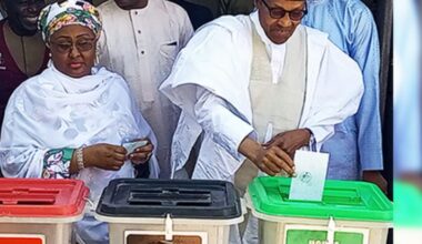 Buhari, Buhari Casts Vote