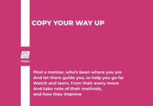 Copy your way up, Kayefi Poem