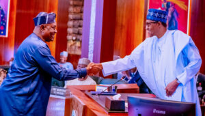 Former IGP Solomon Arase Sworn in as Chairman of Service Commission by President Buhari