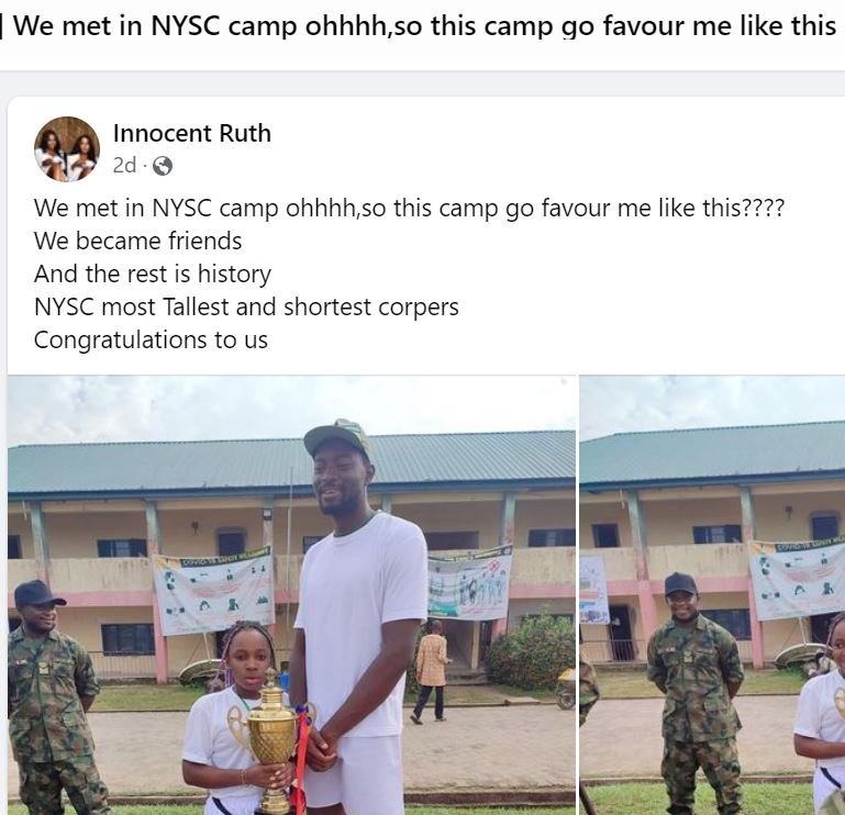 We met in NYSC camp