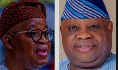 Appeal Court restores Ademola Adeleke's victory in Osun governorship election , oyetola and adeleke