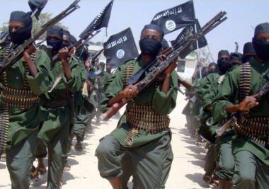 Al-Shabaab Militants, African Union Military Base in Somalia