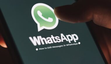 Edit Messages in WhatsApp, Edit WhatsApp Message, WhatsApp