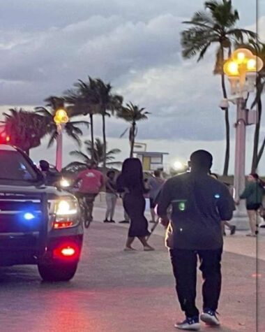 Hollywood Beach,Gunfire Injures