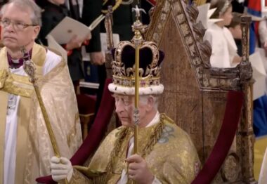 King Charles III Crowned in Westminster Abbey Amid, King Charles
