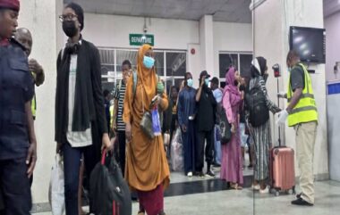 Nigerians evacuated from Egypt arrive safely in Abuja