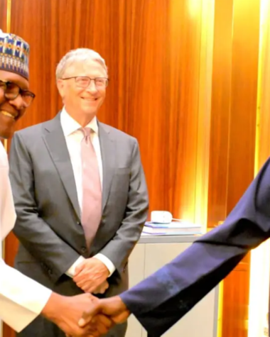 President Tinubu Meets Bill Gates and Aliko Dangote