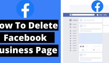 How to Delete a Business Page on Facebook