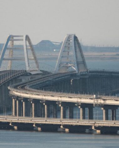 Ukrainian Attack Suspected as Crimea-Russia Bridge