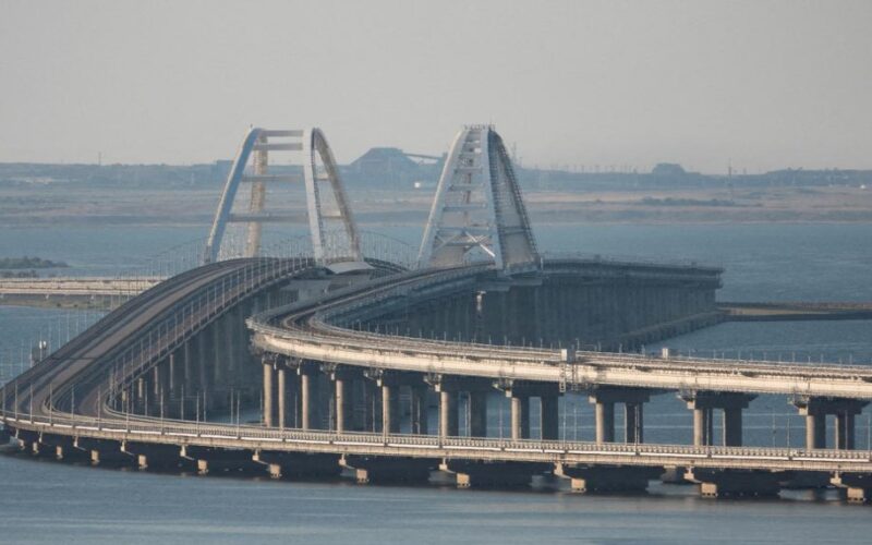 Ukrainian Attack Suspected as Crimea-Russia Bridge