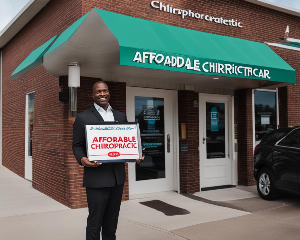 affordability programs for chiropractic care without insurance