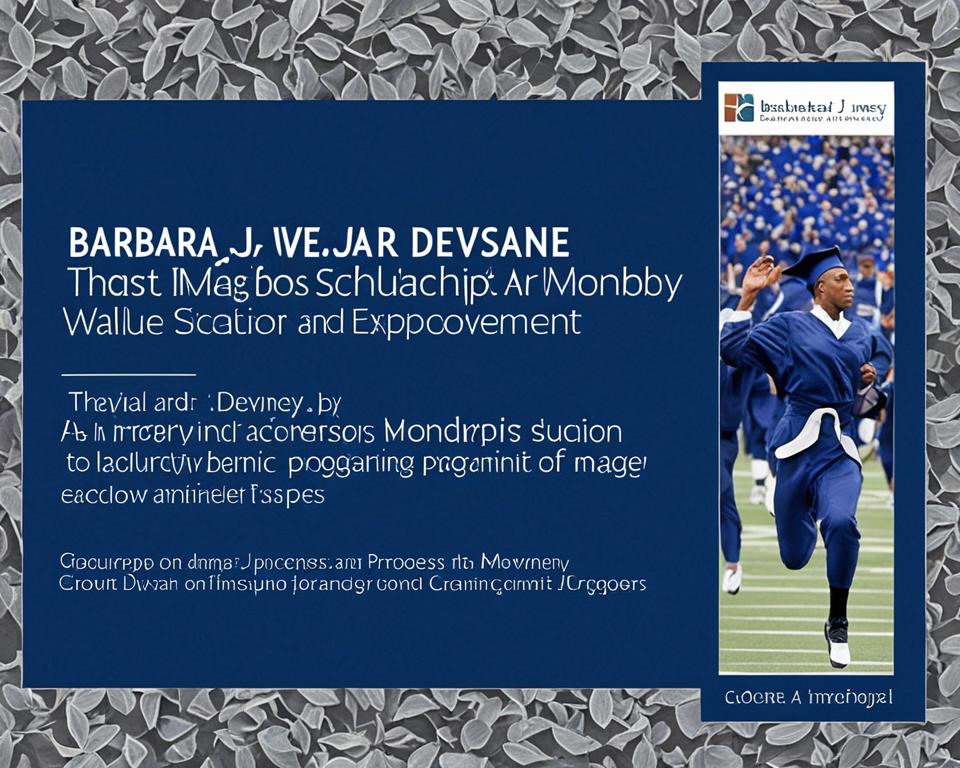 Barbara J Devaney Memorial Scholarship