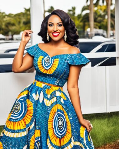 ankara skirt and blouse style for wedding