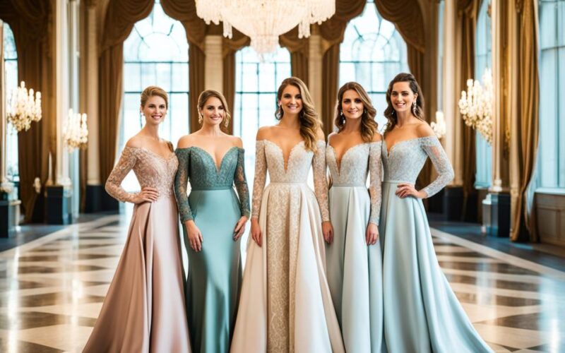 gown styles for ladies