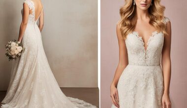 lace gown styles for wedding