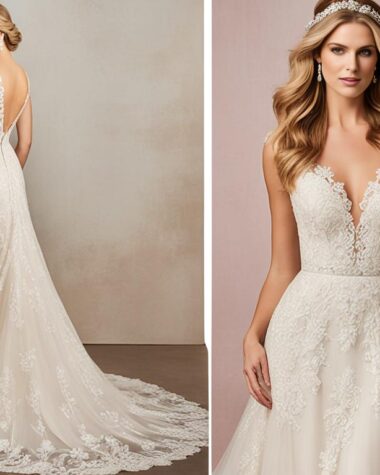 lace gown styles for wedding